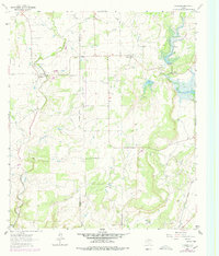 Download a high-resolution, GPS-compatible USGS topo map for Trickham, TX (1978 edition)