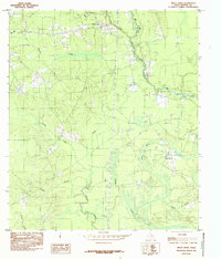 Download a high-resolution, GPS-compatible USGS topo map for Trout Creek, TX (1985 edition)