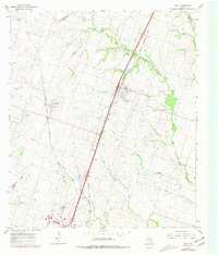 Download a high-resolution, GPS-compatible USGS topo map for Troy, TX (1979 edition)