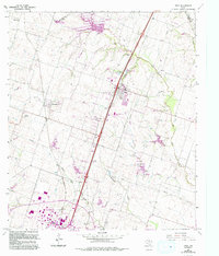Download a high-resolution, GPS-compatible USGS topo map for Troy, TX (1993 edition)