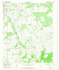 Download a high-resolution, GPS-compatible USGS topo map for True, TX (1967 edition)