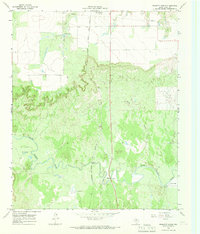 Download a high-resolution, GPS-compatible USGS topo map for Truscott South, TX (1969 edition)