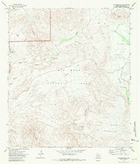 Download a high-resolution, GPS-compatible USGS topo map for Tule Mountain, TX (1981 edition)
