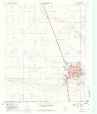 Download a high-resolution, GPS-compatible USGS topo map for Tulia, TX (1982 edition)
