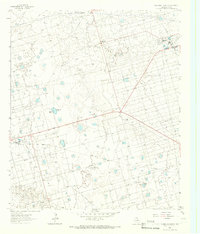 Download a high-resolution, GPS-compatible USGS topo map for Turnbaugh Corner, TX (1966 edition)