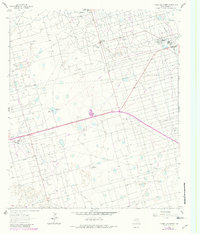 Download a high-resolution, GPS-compatible USGS topo map for Turnbaugh Corner, TX (1981 edition)