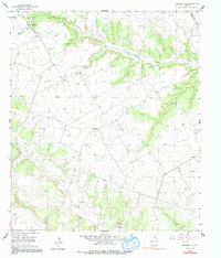 Download a high-resolution, GPS-compatible USGS topo map for Turnersville, TX (1991 edition)