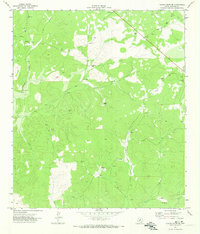 Download a high-resolution, GPS-compatible USGS topo map for Turney Draw NE, TX (1974 edition)