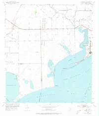 Download a high-resolution, GPS-compatible USGS topo map for Turtle Bay, TX (1973 edition)