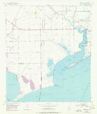Download a high-resolution, GPS-compatible USGS topo map for Turtle Bay, TX (1976 edition)