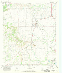 Download a high-resolution, GPS-compatible USGS topo map for Tuscola, TX (1969 edition)