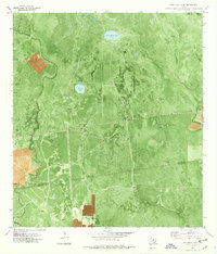 Download a high-resolution, GPS-compatible USGS topo map for Twin Mott Lake, TX (1979 edition)