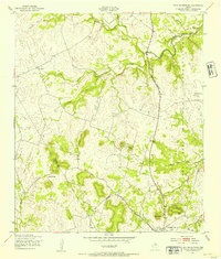 Download a high-resolution, GPS-compatible USGS topo map for Twin Moutains, TX (1953 edition)