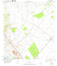Download a high-resolution, GPS-compatible USGS topo map for Tynan, TX (1979 edition)