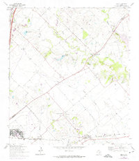 Download a high-resolution, GPS-compatible USGS topo map for Uhland, TX (1975 edition)