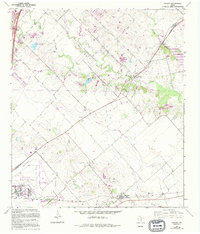 Download a high-resolution, GPS-compatible USGS topo map for Uhland, TX (1994 edition)