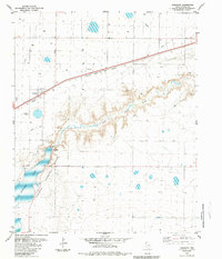 Download a high-resolution, GPS-compatible USGS topo map for Umbarger, TX (1984 edition)