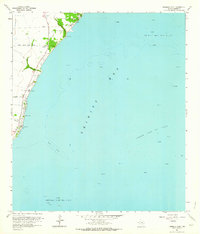 Download a high-resolution, GPS-compatible USGS topo map for Umbrella Point, TX (1964 edition)