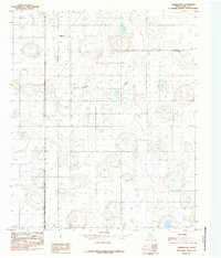 preview thumbnail of historical topo map of Hale County, TX in 1985