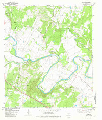 Download a high-resolution, GPS-compatible USGS topo map for Utley, TX (1982 edition)