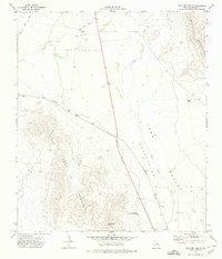 Download a high-resolution, GPS-compatible USGS topo map for Van Horn Wells, TX (1974 edition)