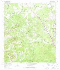 Download a high-resolution, GPS-compatible USGS topo map for Van Raub, TX (1975 edition)