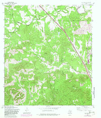 Download a high-resolution, GPS-compatible USGS topo map for Van Raub, TX (1982 edition)