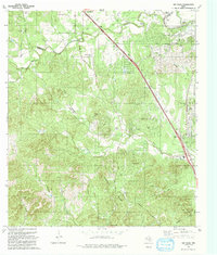 preview thumbnail of historical topo map of Bexar County, TX in 1991