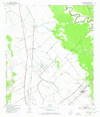 Download a high-resolution, GPS-compatible USGS topo map for Van Vleck, TX (1977 edition)
