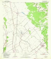 Download a high-resolution, GPS-compatible USGS topo map for Van Vleck, TX (1980 edition)