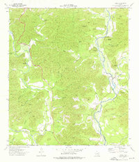 Download a high-resolution, GPS-compatible USGS topo map for Vance, TX (1976 edition)