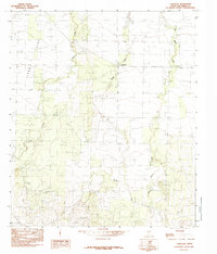 Download a high-resolution, GPS-compatible USGS topo map for Vancourt, TX (1984 edition)
