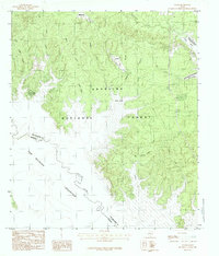 Download a high-resolution, GPS-compatible USGS topo map for Veach, TX (1984 edition)