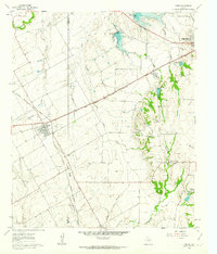 Download a high-resolution, GPS-compatible USGS topo map for Venus, TX (1963 edition)