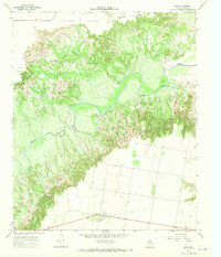 Download a high-resolution, GPS-compatible USGS topo map for Vera, TX (1969 edition)
