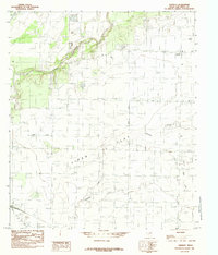 Download a high-resolution, GPS-compatible USGS topo map for Veribest, TX (1984 edition)