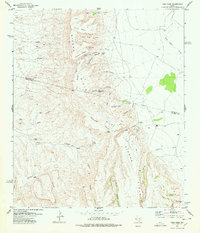 Download a high-resolution, GPS-compatible USGS topo map for Vieja Pass, TX (1978 edition)