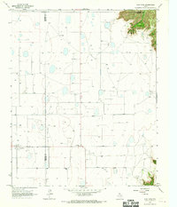 preview thumbnail of historical topo map of Briscoe County, TX in 1965