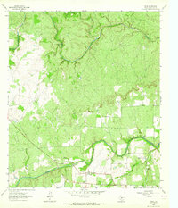Download a high-resolution, GPS-compatible USGS topo map for Voca, TX (1964 edition)