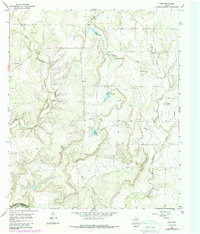 Download a high-resolution, GPS-compatible USGS topo map for Voss, TX (1987 edition)