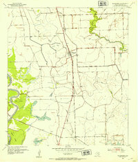 Download a high-resolution, GPS-compatible USGS topo map for Wadsworth, TX (1953 edition)