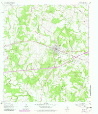 Download a high-resolution, GPS-compatible USGS topo map for Waelder, TX (1982 edition)