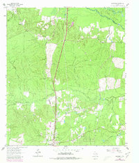 Download a high-resolution, GPS-compatible USGS topo map for Wakefield, TX (1980 edition)