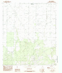 Download a high-resolution, GPS-compatible USGS topo map for Wall, TX (1984 edition)