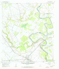 Download a high-resolution, GPS-compatible USGS topo map for Wallis, TX (1961 edition)