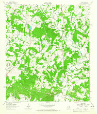preview thumbnail of historical topo map of Fayette County, TX in 1962