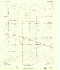 Download a high-resolution, GPS-compatible USGS topo map for Washburn, TX (1957 edition)