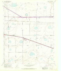 Download a high-resolution, GPS-compatible USGS topo map for Washburn, TX (1968 edition)