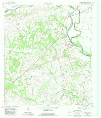 Download a high-resolution, GPS-compatible USGS topo map for Washington, TX (1989 edition)