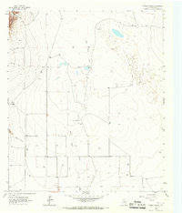 preview thumbnail of historical topo map of Culberson County, TX in 1964